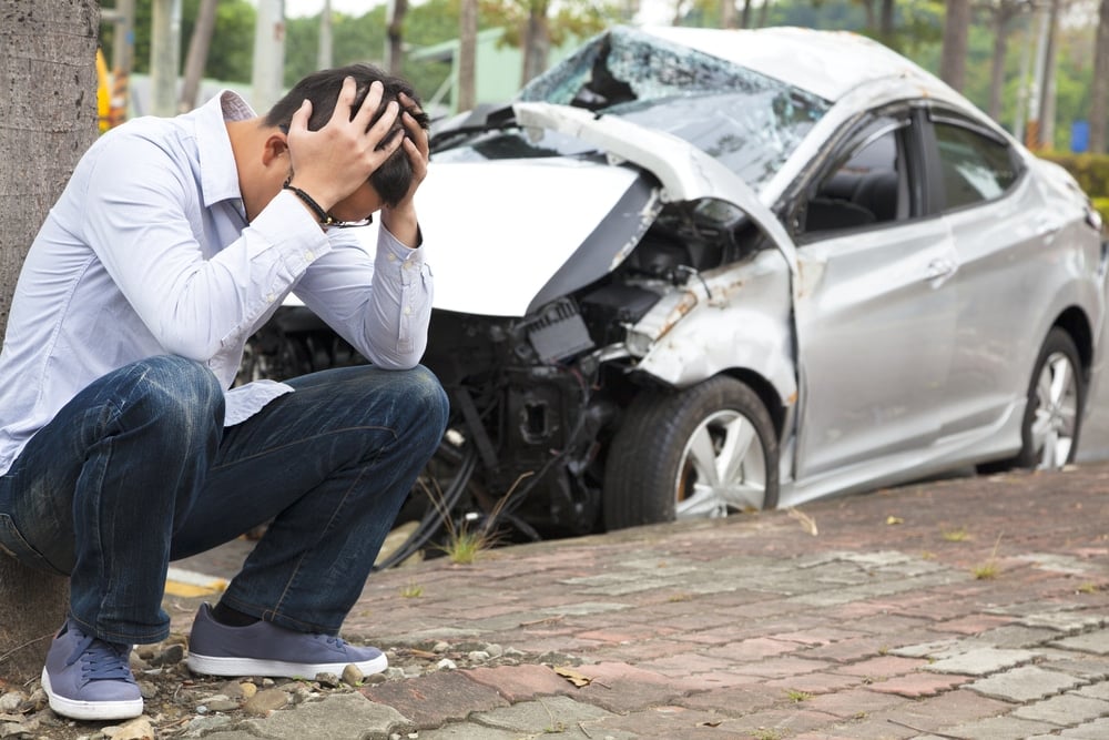 Conmociones cerebrales tras un accidente de tráfico